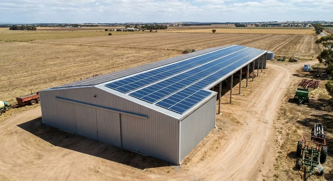 Fotovoltaico su capannone agricolo